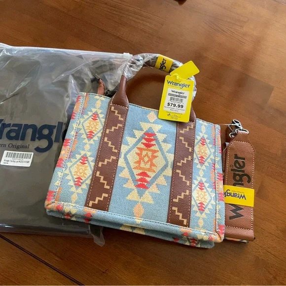 Wrangler Women's Multicolor Tote Bag - Picture 3 of 6